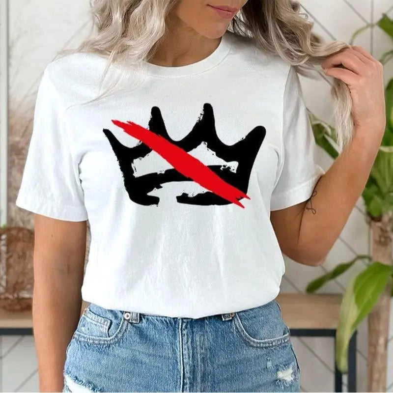 No Kings in America Shirt, Crown No Kings T-shirt, Protest Shirts