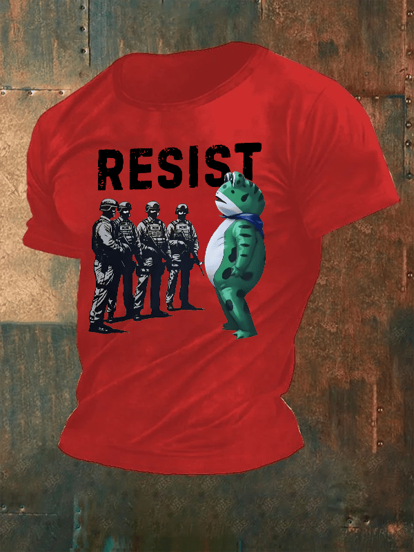 Men's Portland Frog Resist print T-Shirt