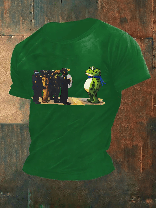 Men's Portland Frog print T-Shirt