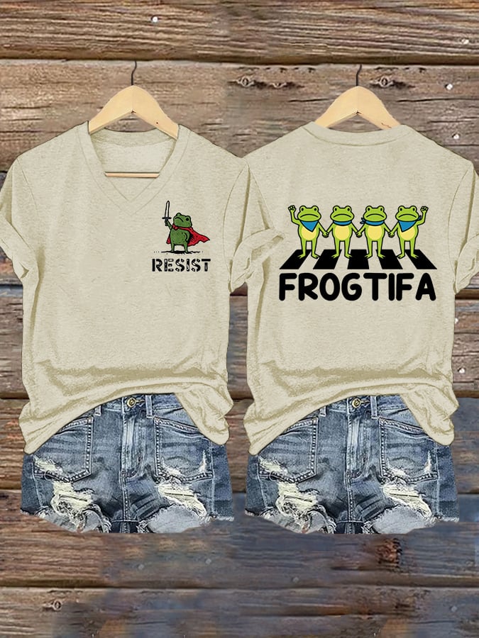 FDT printed casual T-shirt
