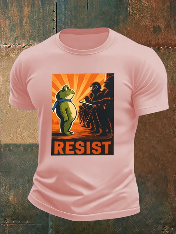 Men's Portland Frog Resist Print T-shirt