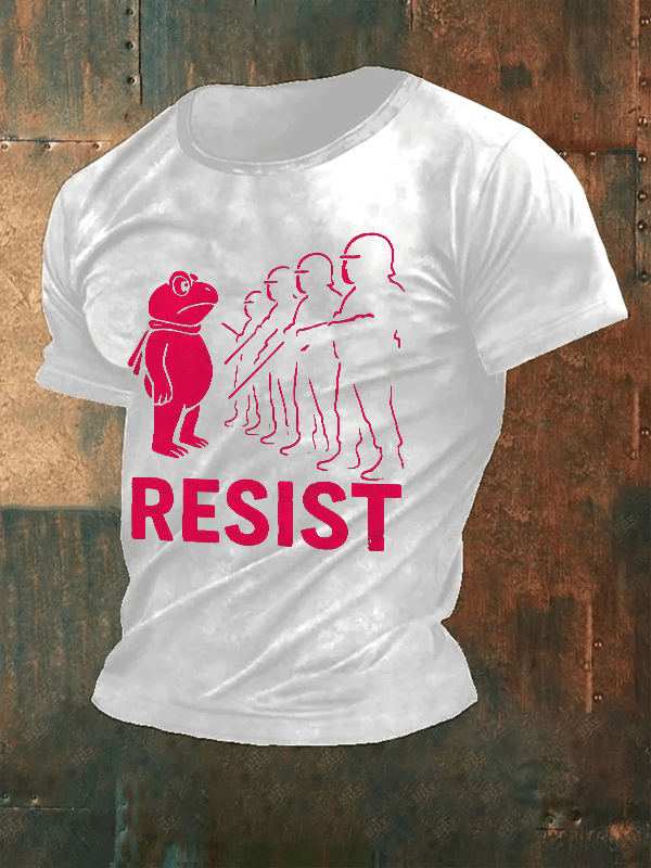 Men's Portland Frog resist Print T-Shirt