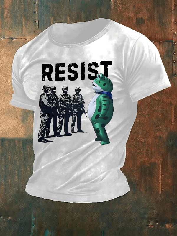 Men's Portland Frog Resist print T-Shirt