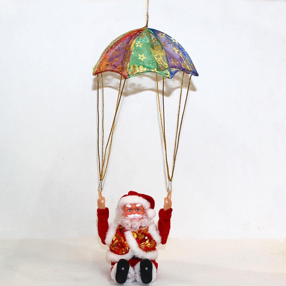 Parachute somersault electric music santa🎅