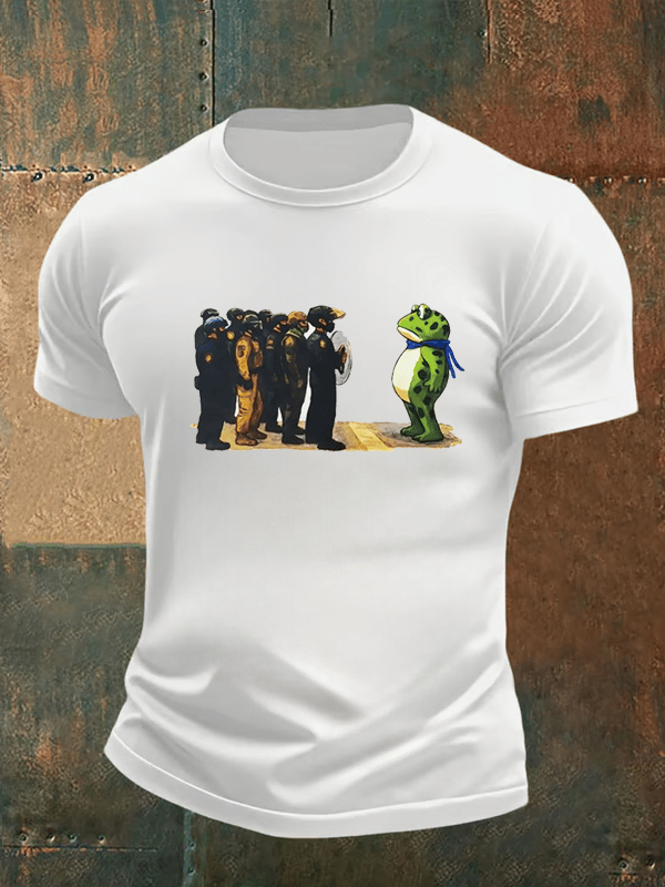 Men's Portland Frog Resist print T-Shirt