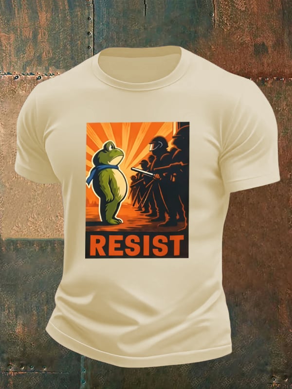 Men's Portland Frog Resist Print T-shirt