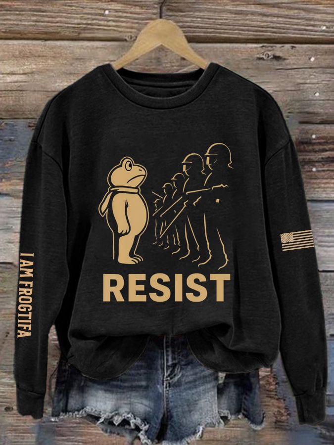 Women's FDT Print Casual Sweatshirt