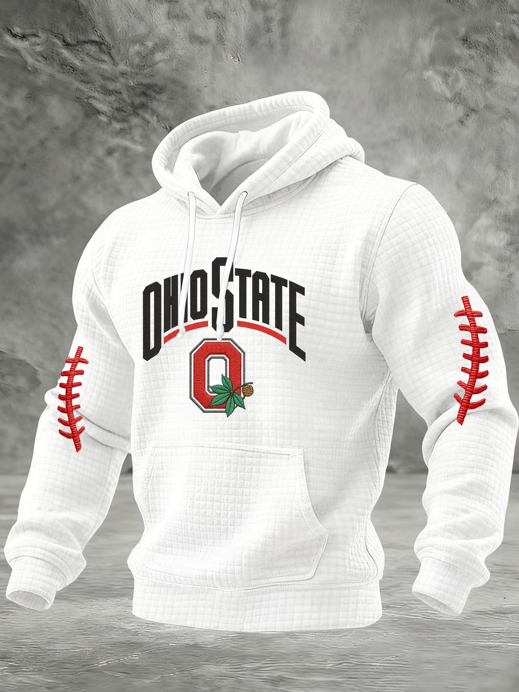 Men's Casual Rugby Print Sweatshirt