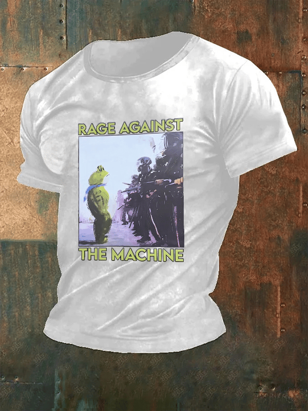 Men's Portland Frog Art Print T-Shirt