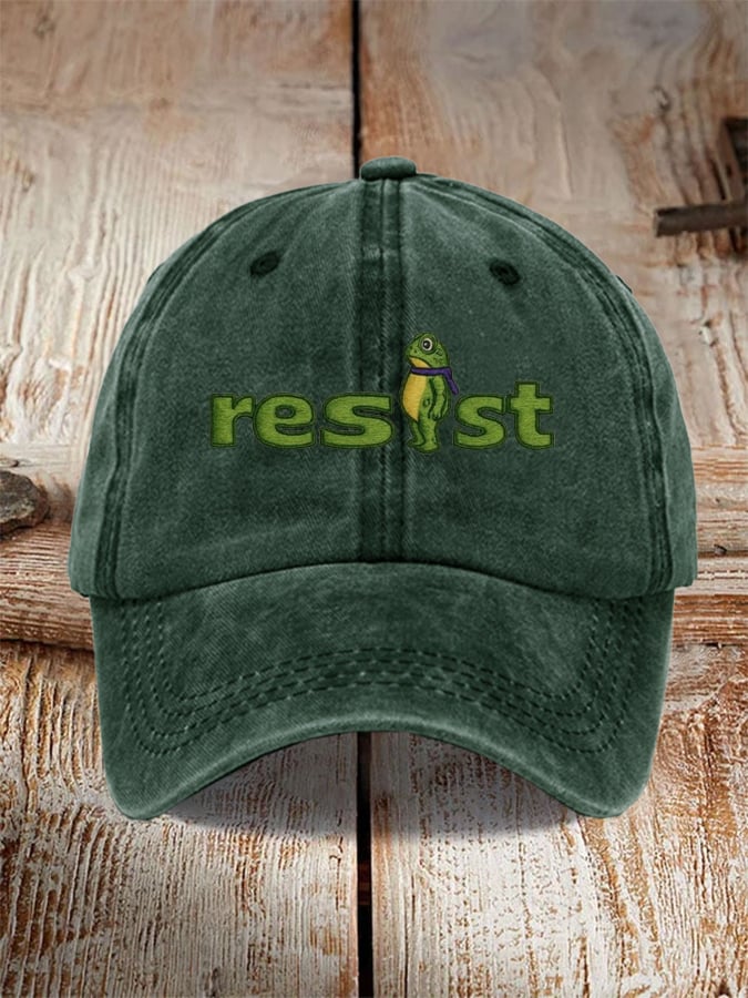 Unisex Portland Frog print hat