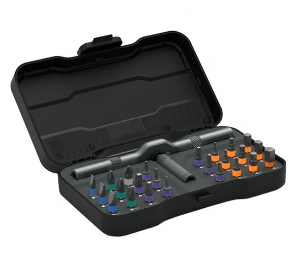 24 in 1 DlY Screwdriver Set Magnetic Compact and Portable Ratchet Screwdriver