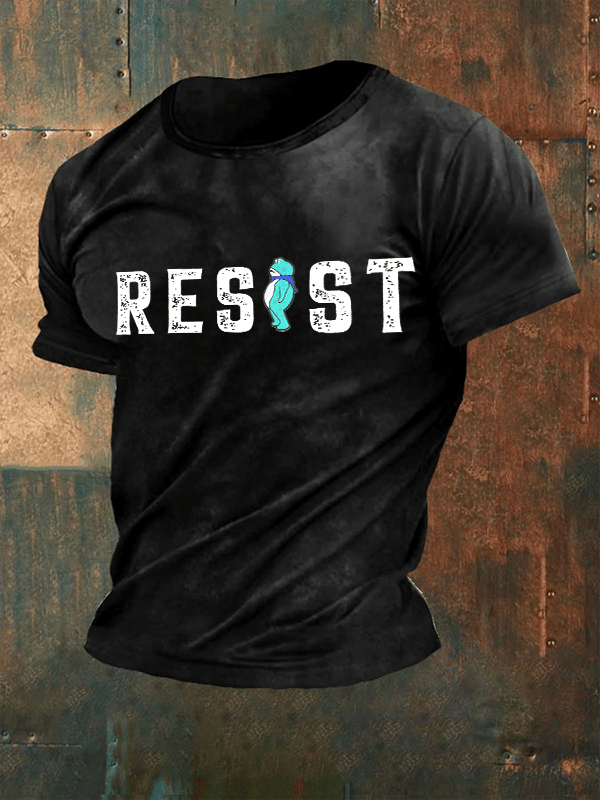 Men's Portland Frog resist Print T-Shirt