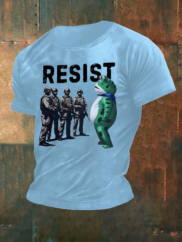 Men's Portland Frog Resist print T-Shirt