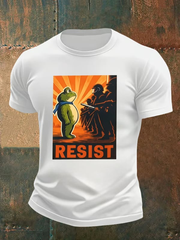 Men's Portland Frog Resist Print T-shirt
