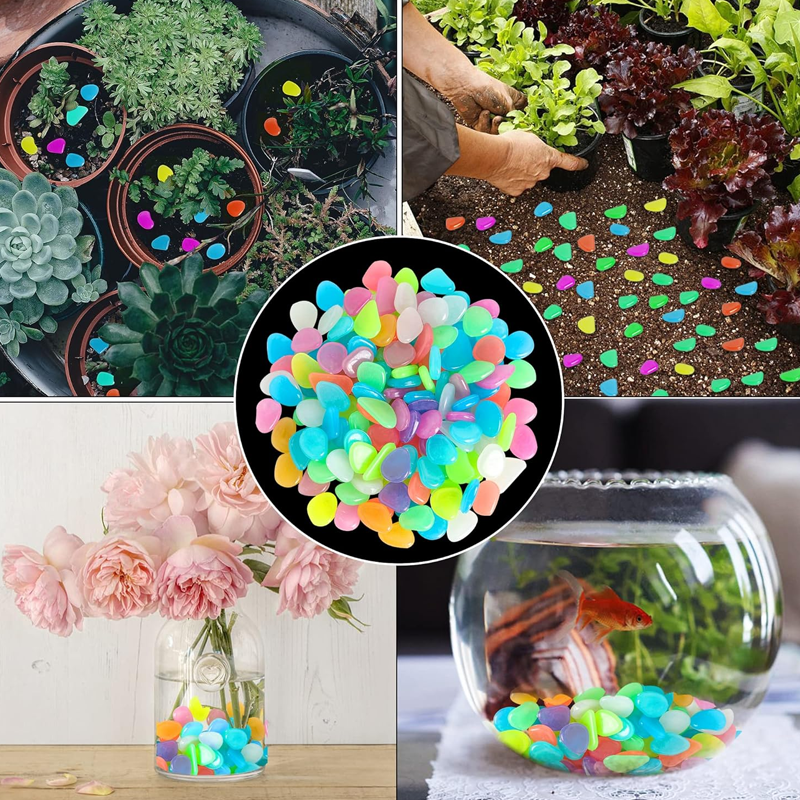 🌈50K+ SOLD! 🥳50% OFF🥳Glow-in-the-dark pebbles