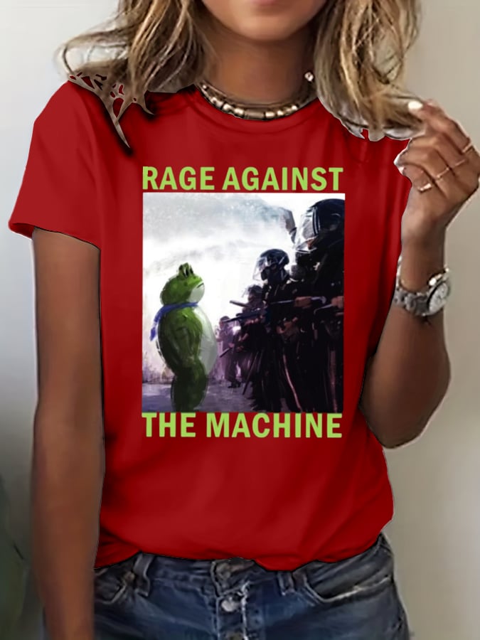 Women's FDT Print Crew Neck T-Shirt