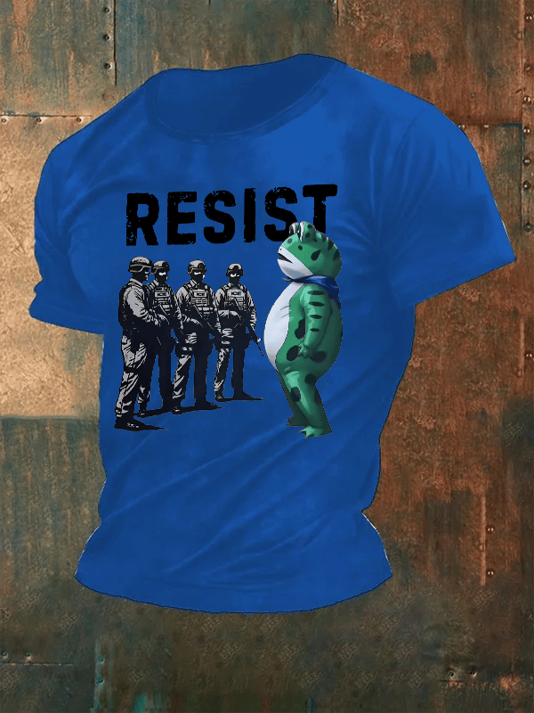 Men's Portland Frog Resist print T-Shirt