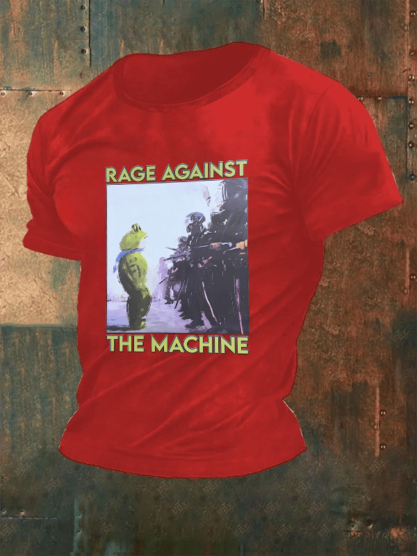 Men's Portland Frog Art Print T-Shirt