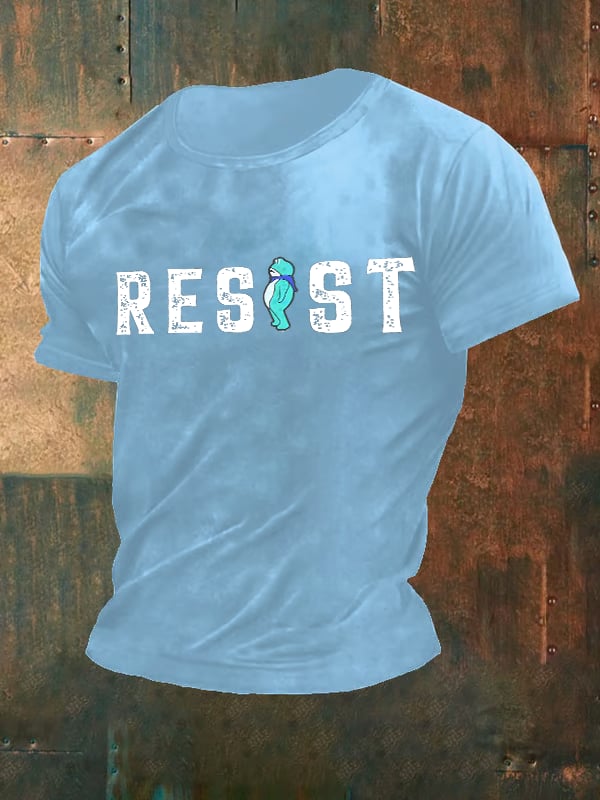 Men's Portland Frog resist Print T-Shirt