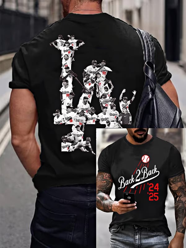 Men's Back 2 Back Champions Vintage T-Shirt