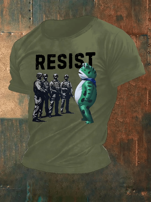 Men's Portland Frog Resist print T-Shirt
