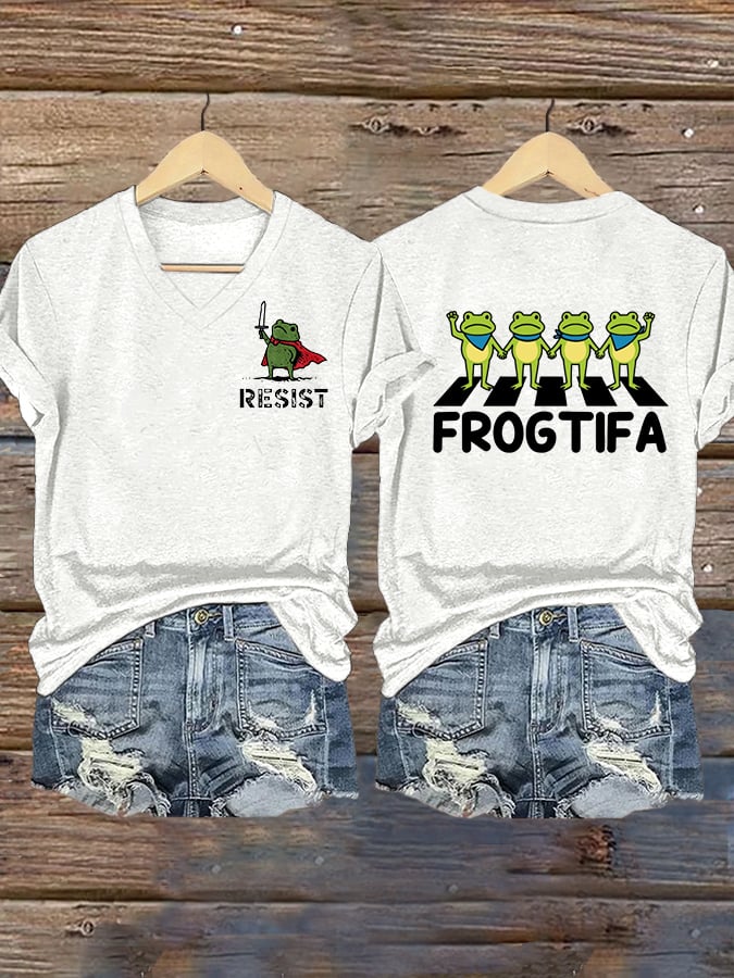 FDT printed casual T-shirt