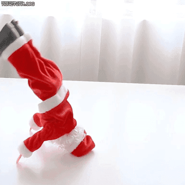 Early Christmas Sale!! Turn Somersault Santa Claus