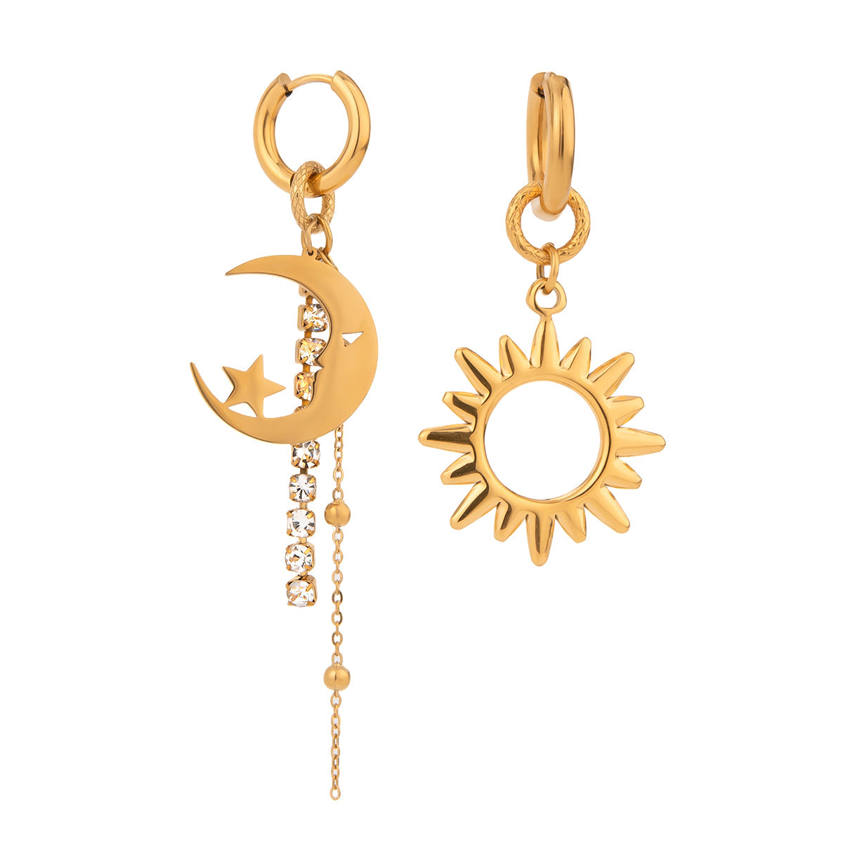 Solar & Lunar Spark Earrings