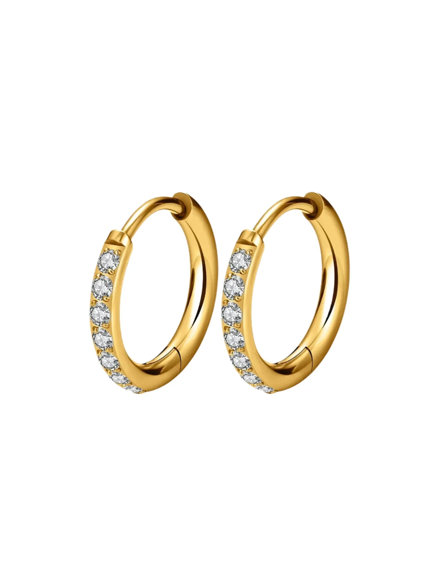 Dainty Diamond Huggies