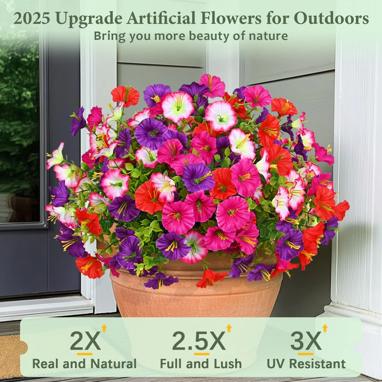 🎉Last Day 49% OFF🔥UV Resistant Artificial Decorative Flowers