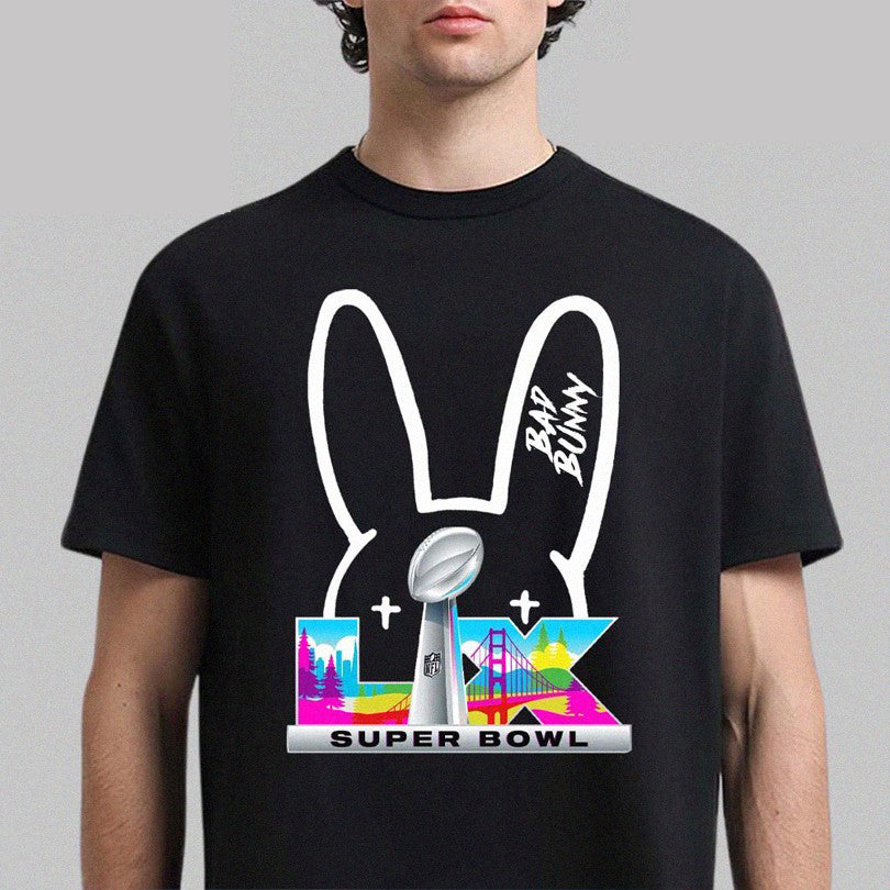 Bunny Ears Graphic T-Shirt, Urban Streetwear Tee, Unisex Fashion Top