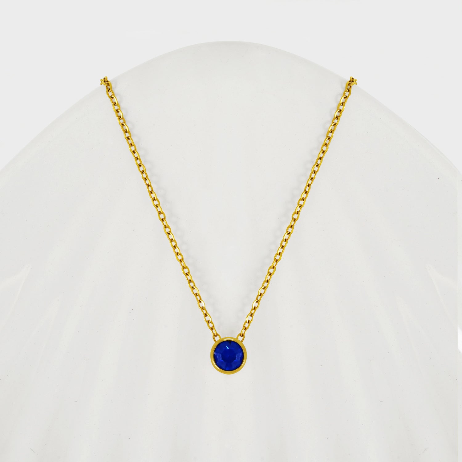 Sapphire Gleam Necklace