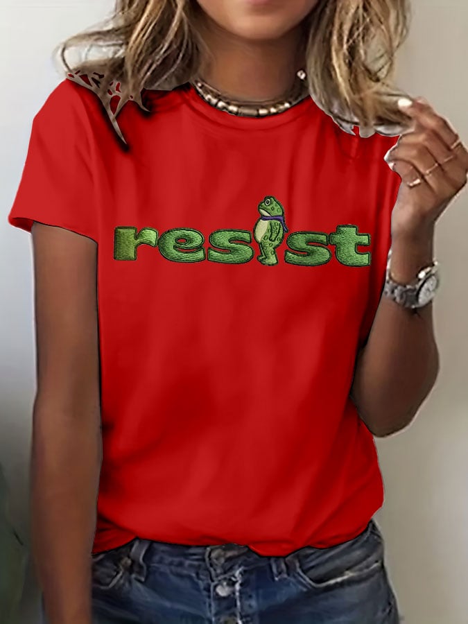 Women's Resist Frog T-Shirt