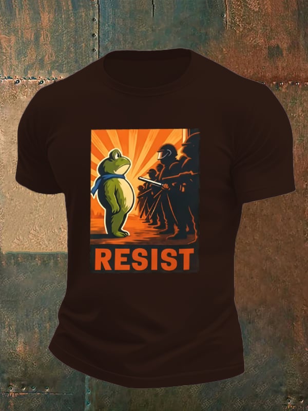 Men's Portland Frog Resist Print T-shirt
