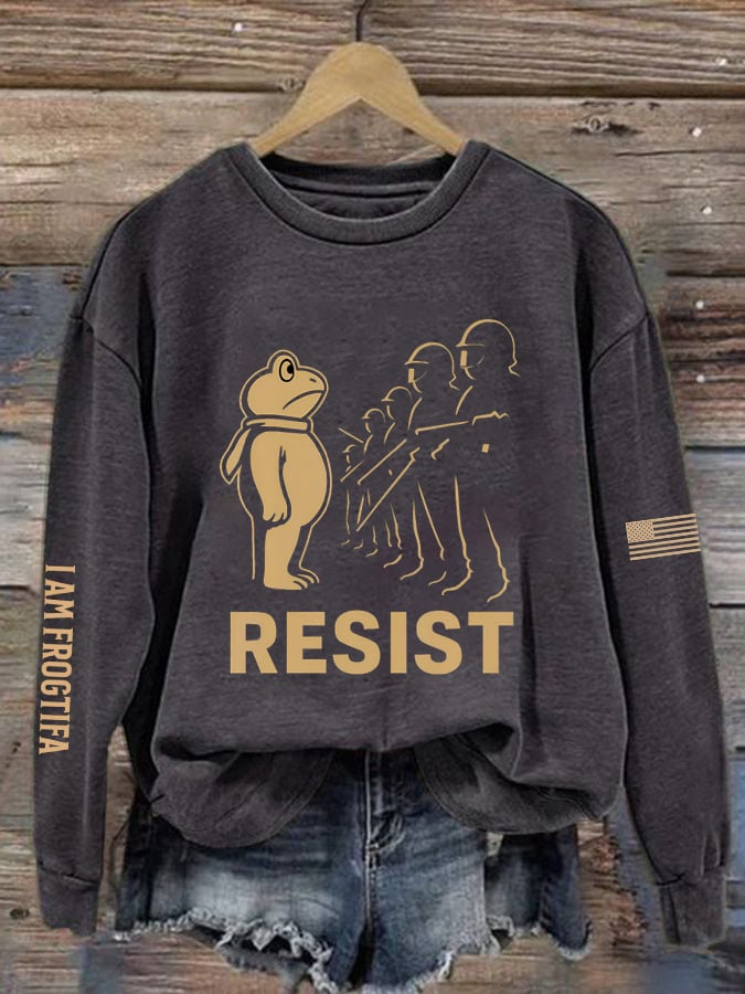 Women's FDT Print Casual Sweatshirt