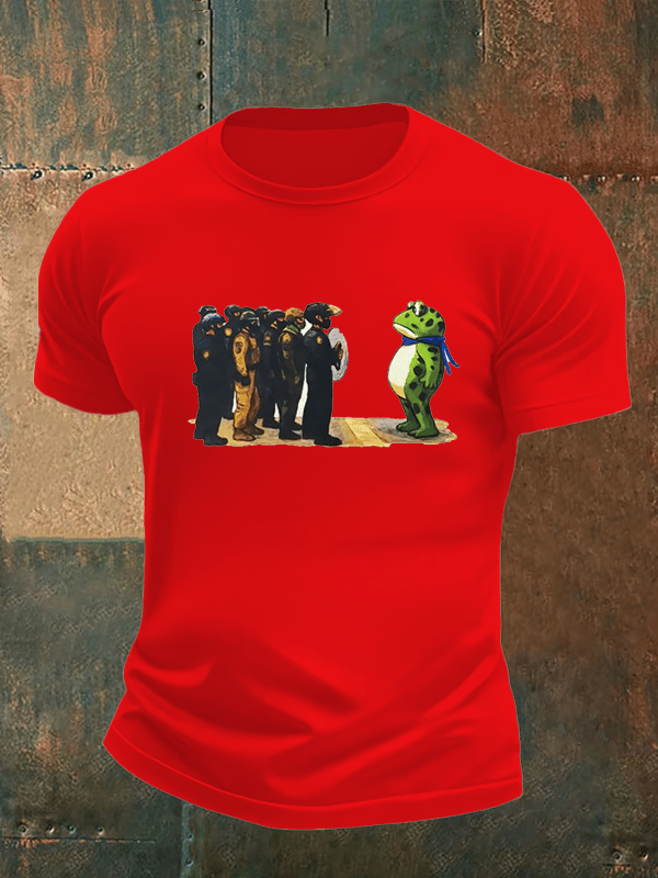 Men's Portland Frog Resist print T-Shirt