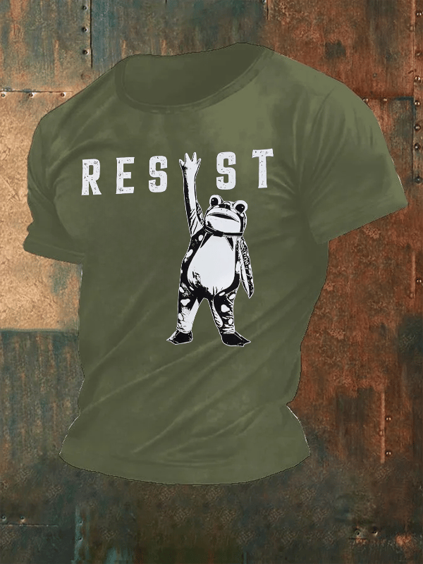 Men's Portland Frog Resist print T-Shirt