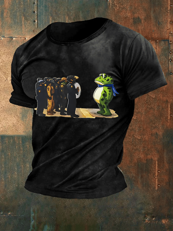 Men's Portland Frog print T-Shirt