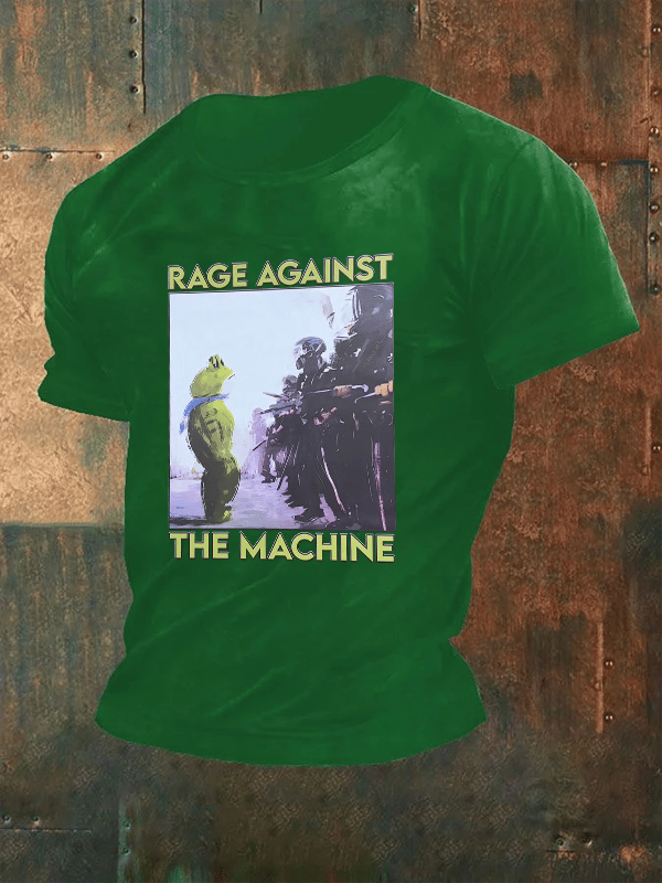 Men's Portland Frog Art Print T-Shirt