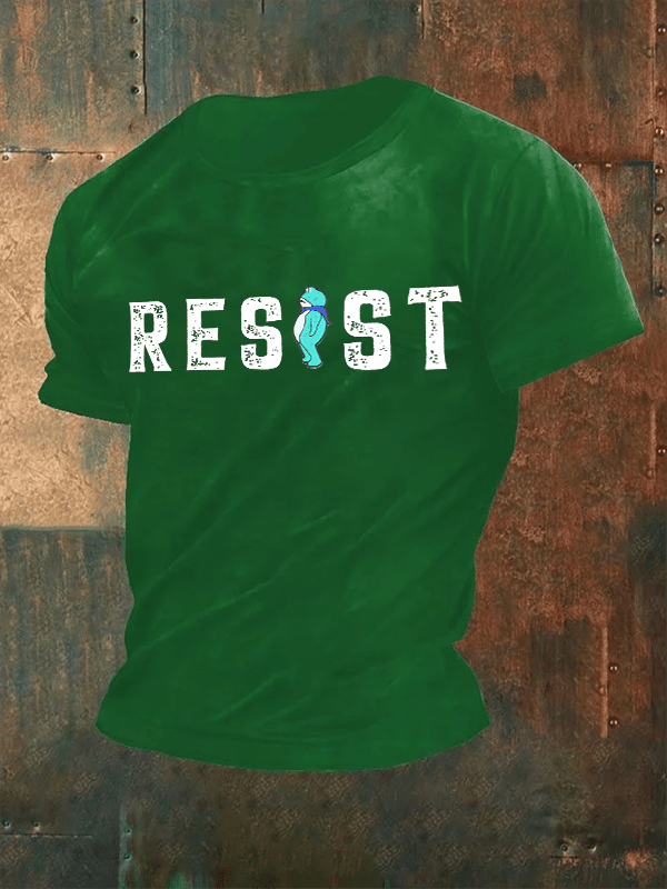 Men's Portland Frog resist Print T-Shirt