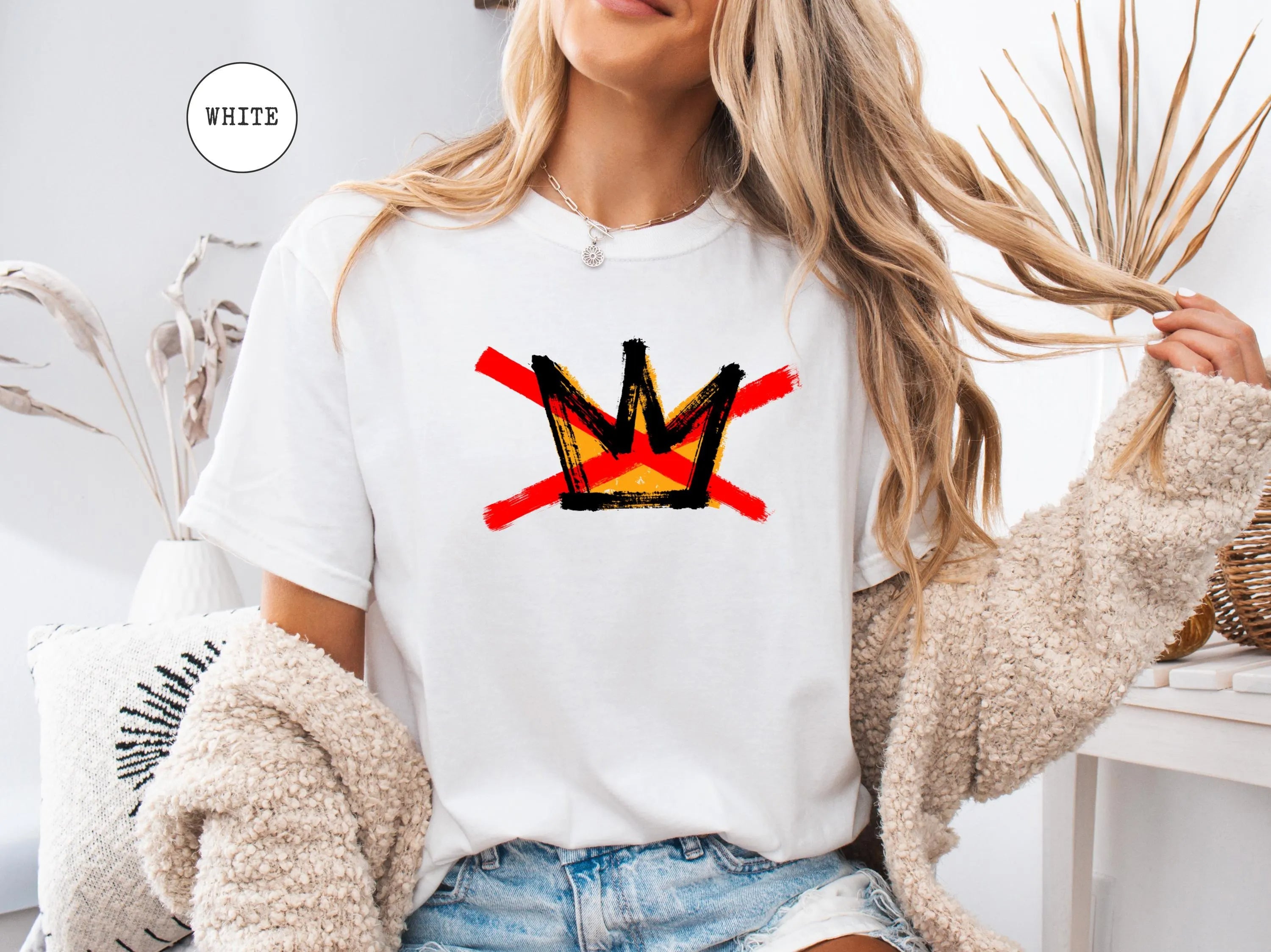 NO KINGS Shirt, Anti Monarchy Protest Tee, Democracy Over Royalty Shirt,