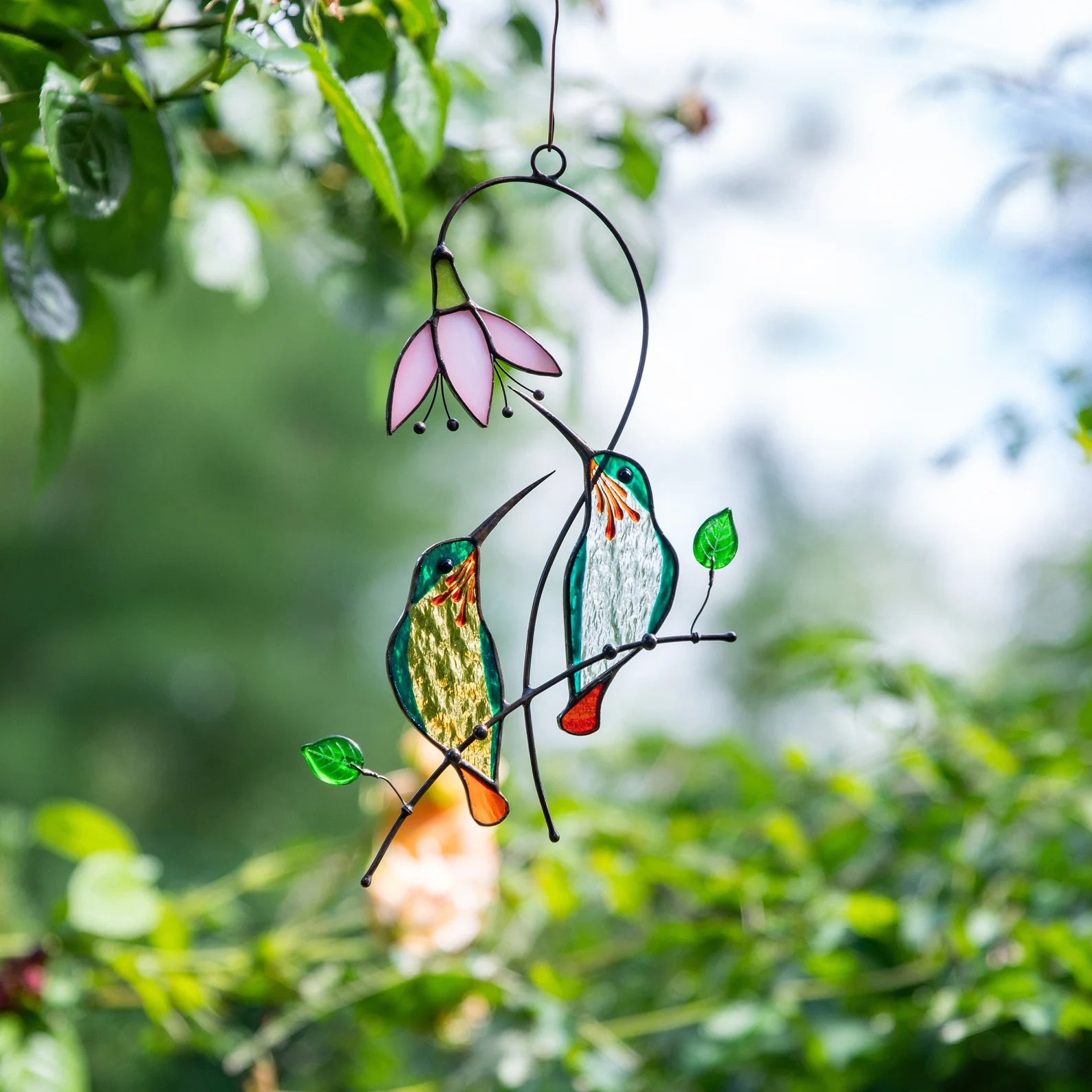 Stained Glass - Handmade Colorful Sun Catcher