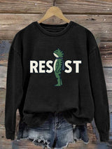 Women's FDT Print Casual Sweatshirt