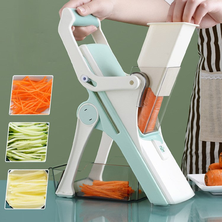Multifunctional safe vegetable cutter