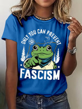 Women's FDT Print Crew Neck T-Shirt