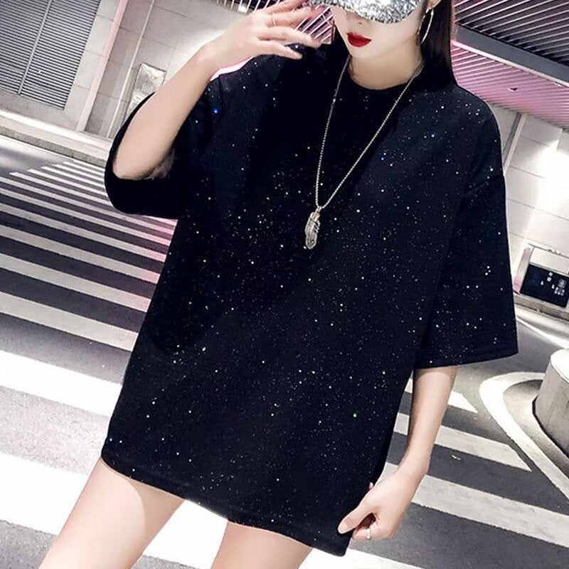 Super Cool Starry Sky Oversized T-Shirt