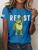 Women's FDT Print Crew Neck T-Shirt
