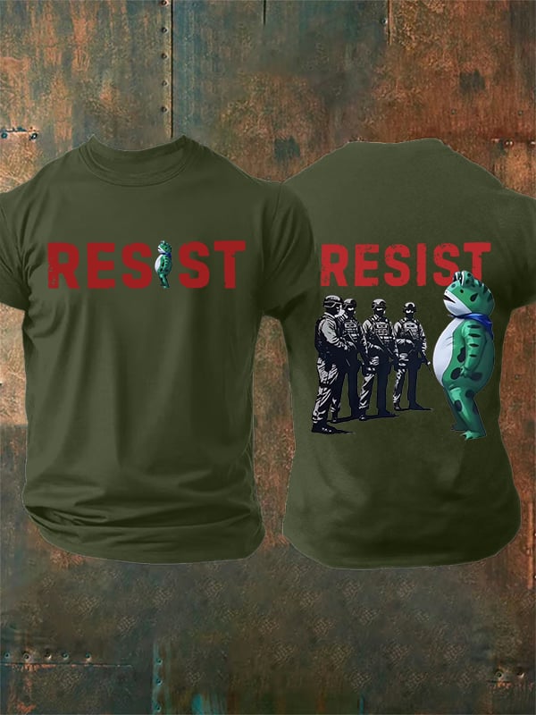 Men's  Portland Frog Resist  Print T-shirt