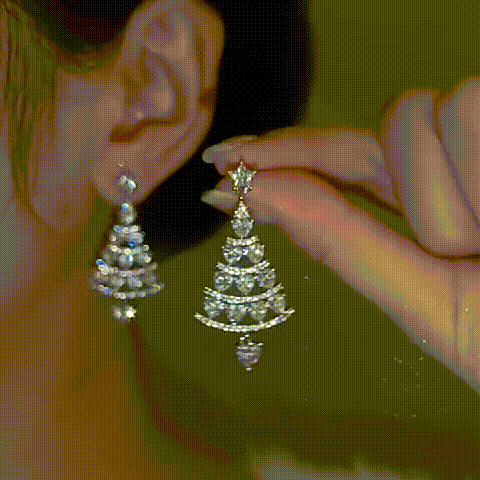 Christmas earrings