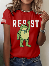 Women's FDT Print Crew Neck T-Shirt